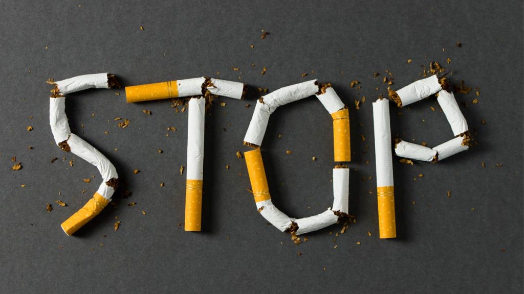 Stop smoking concept